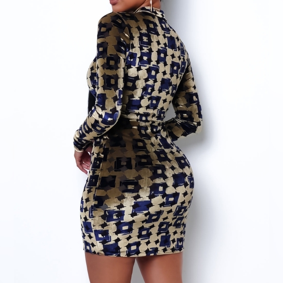 Bodycon midi dress - Picture 2 of 2